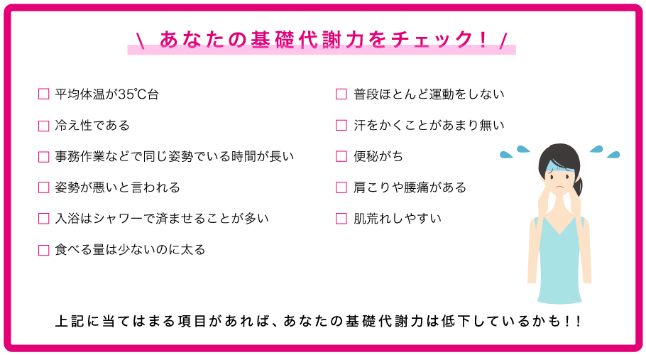 基礎代謝が低いとダイエット成功率も下がる？そもそも基礎代謝とは？