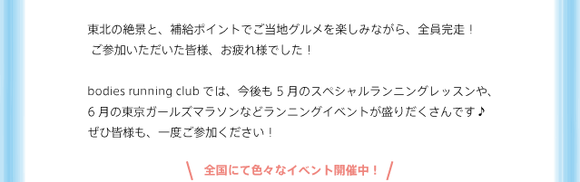 東北風土マラソン2015レポート