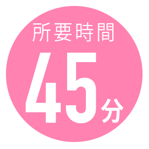 所要時間45分