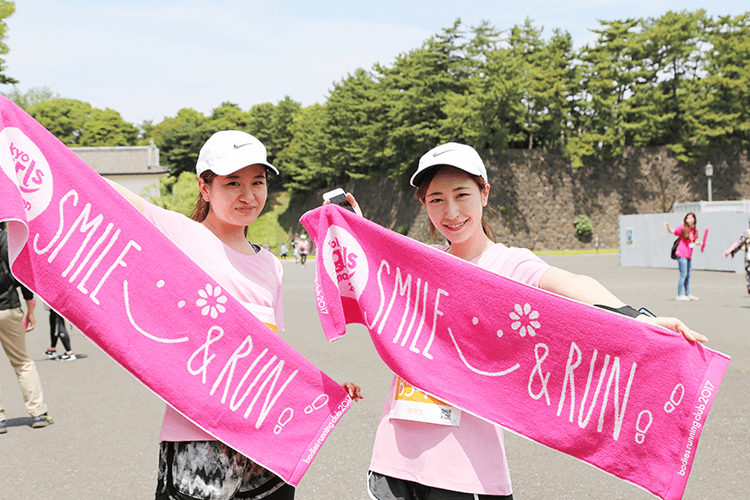 リアル×オンラインのハイブリッドなランニングイベント「Tokyo girls marathon」開催！ランニングでキレイになろう