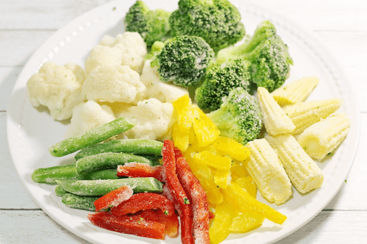 冷凍野菜の栄養価は？
