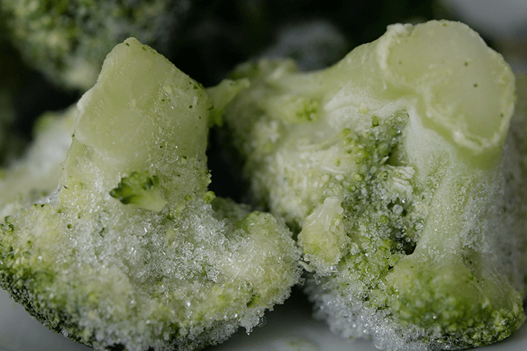 冷凍野菜の向き・不向き